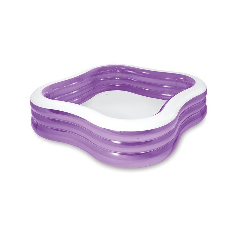 Надуваем басейн INTEX Wet Set 229x56 см