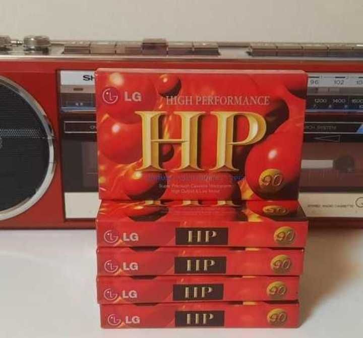 LG - HP. Аудио кассеты новые запечатанные LG - HP