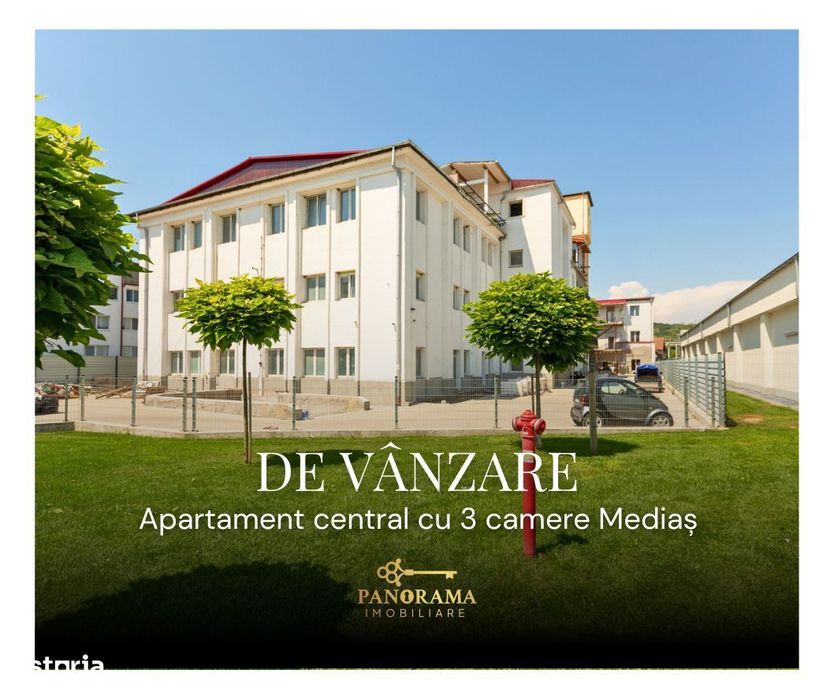 Apartament central de vânzare în Mediaș - Finisaje premium | 90 mp ut