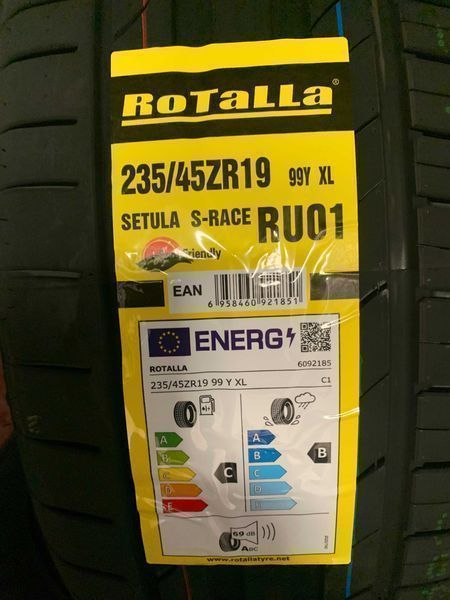 Нови летни гуми ROTALLA SETULA S-RACE RU01 235/45R19 99Y XL НОВ DOT