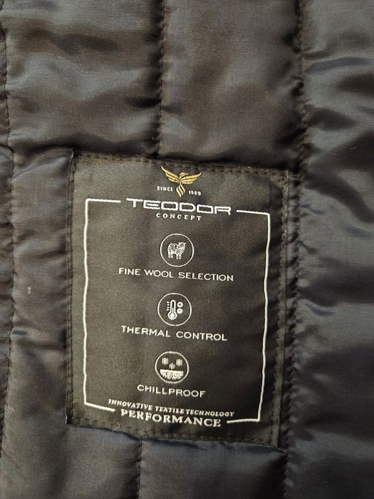 Мъжко вълнено палто Teodor