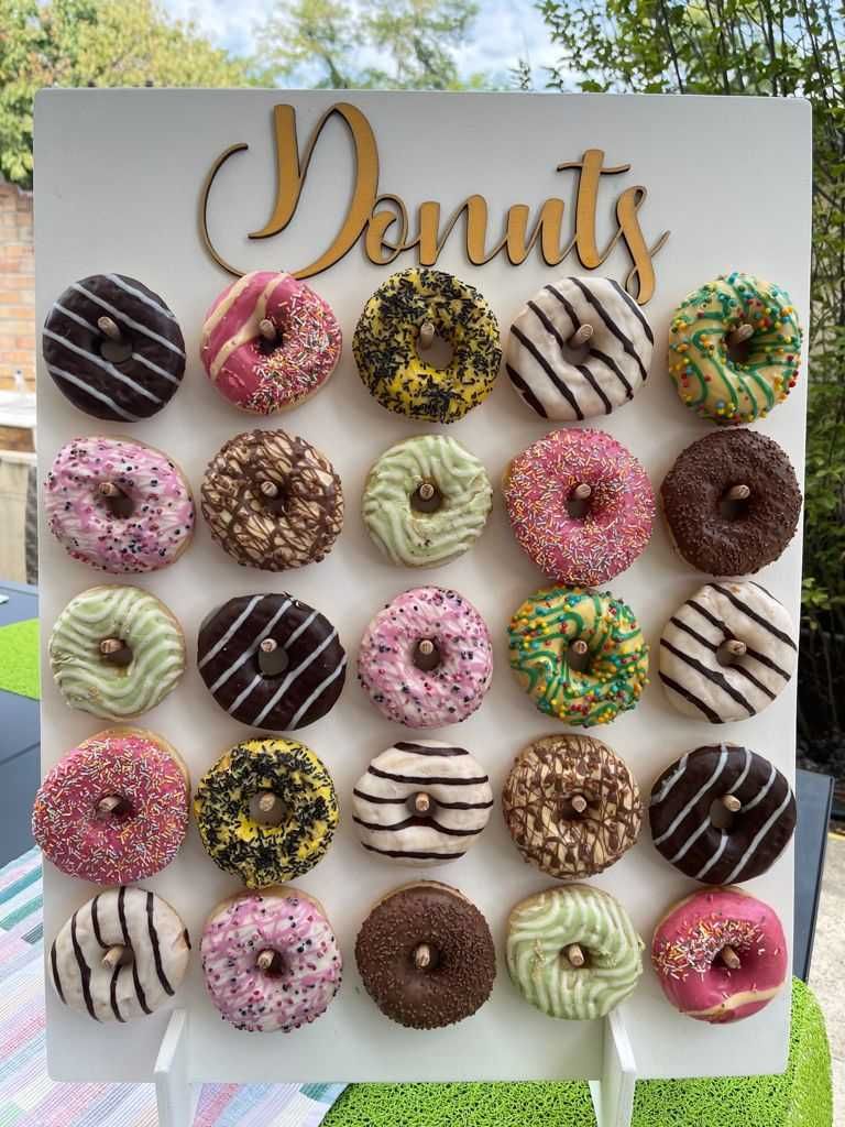 Panou gogosi - donuts wall