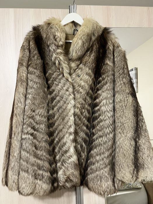 Echt pelz Blana naturala de vulpe polara marimea 50