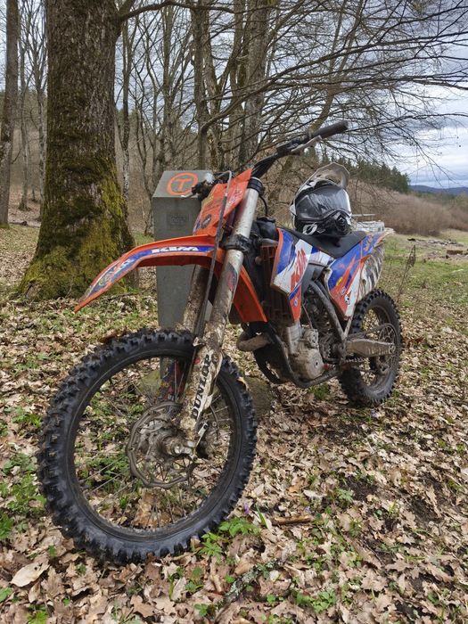 Cross KTM Sx-f 250 injecție 2013 schimb cu ATV