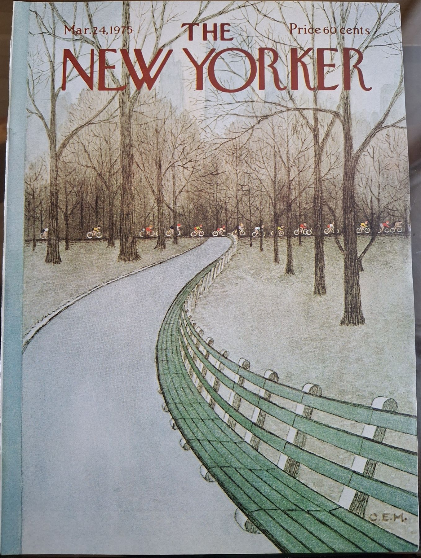 New Yorker magazine списания 1969-1979