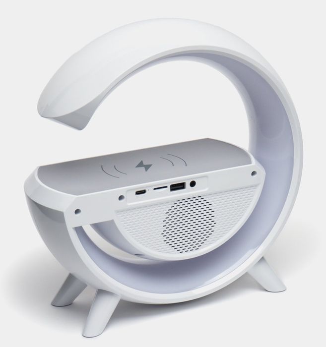 Bluetooth-колонка светодиодный ночник, часы с будильником