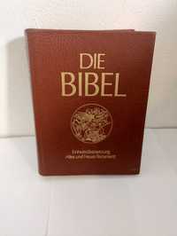 Biblia în limba germană ilustrată hărți și cu trimiteri 1980