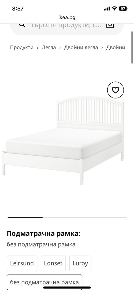 Обзавеждане за спалня IKEA