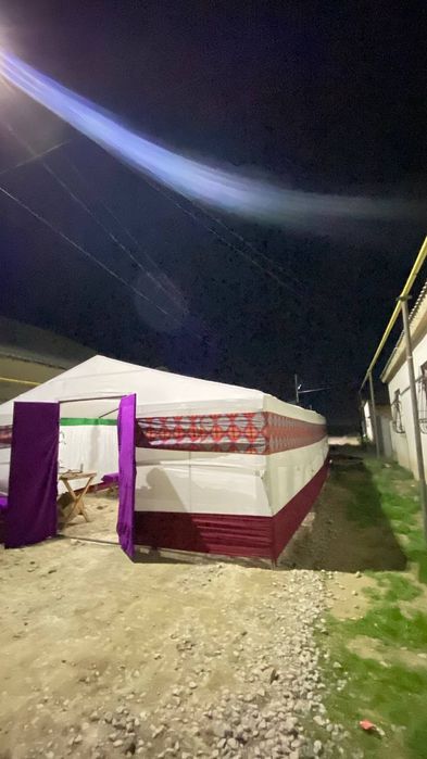 Палатка. 12.6м, намаз Уй, палатка кухня 3.4м горилка  аренда жалга