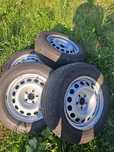 215 65 16C Continental 8mm /vara/ Jante peugeot 5x108