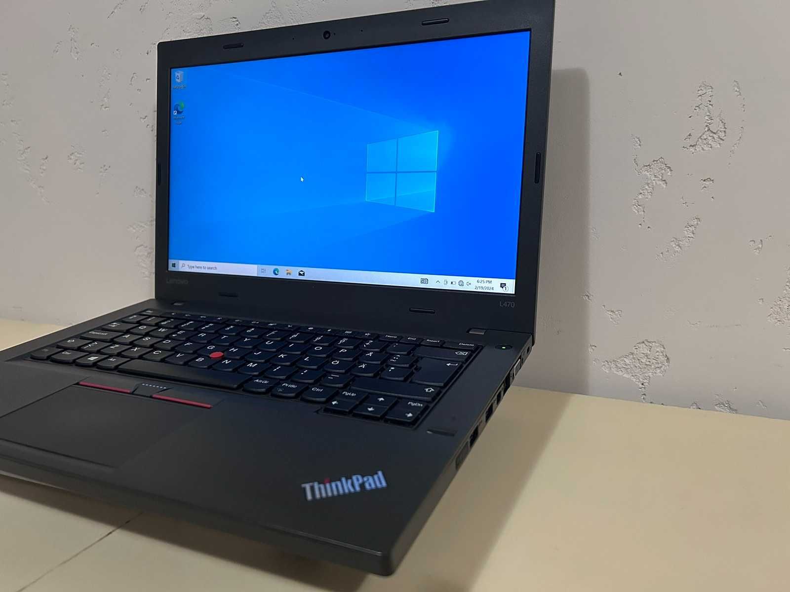Лаптоп Lenovo Thinkpad L470 i5-7200U/16GDDR4/256SSD/14" FHD/12м.г/кл.А