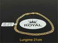 Bijuteria Royal CB : Bratara barbateasca aur 14k 4,83gr lungime 21cm