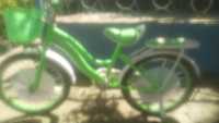 Велосипед зелёный