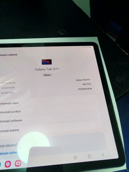 Samsung tab s7 plus amanet Canta