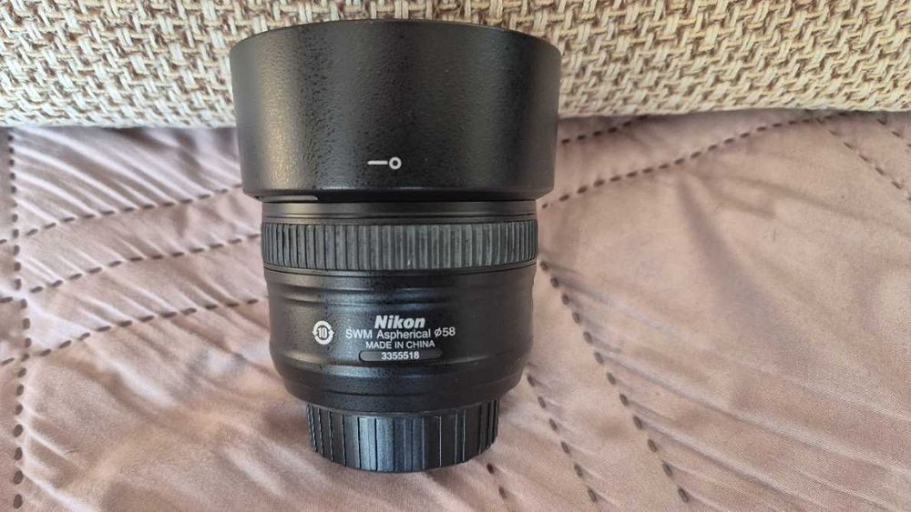 Nikon Nikkor AF‑S DX 50mm f/1.8G