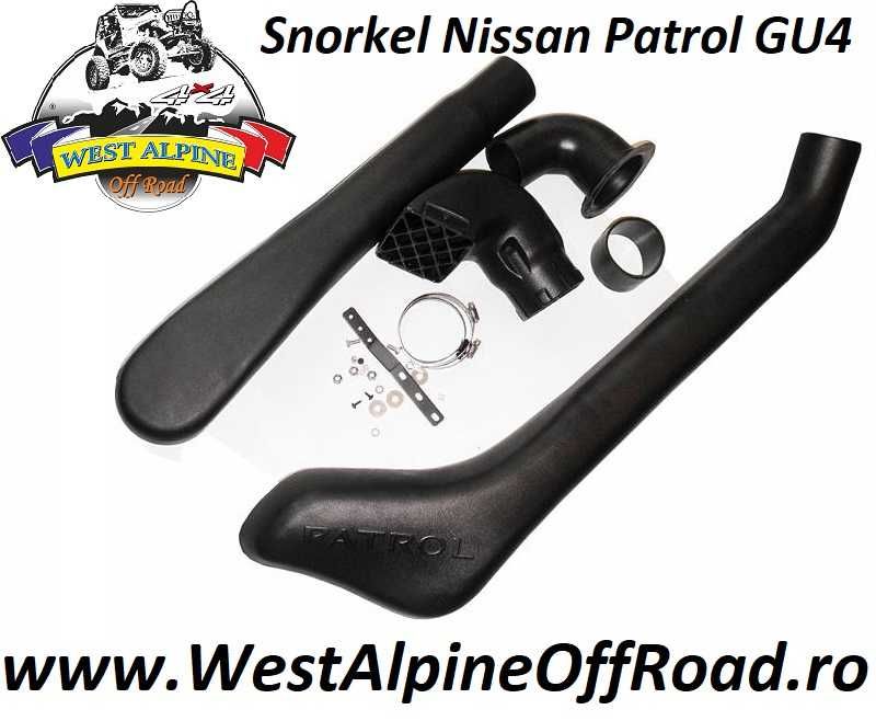 SNORKEL NISSAN PATROL Y61 GU4 (9.2004) 3.0 - Fabricat din LLDPE