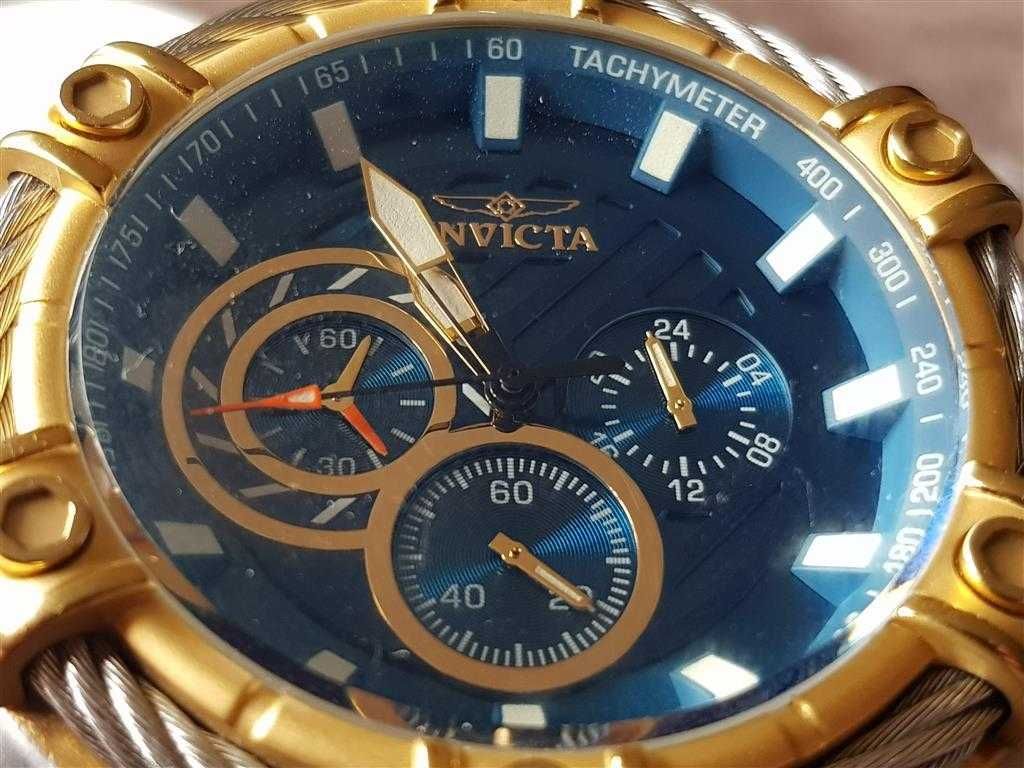 Мъжки часовник Invicta Bolt 52мм Оригинален Спортен Елегантен Нов