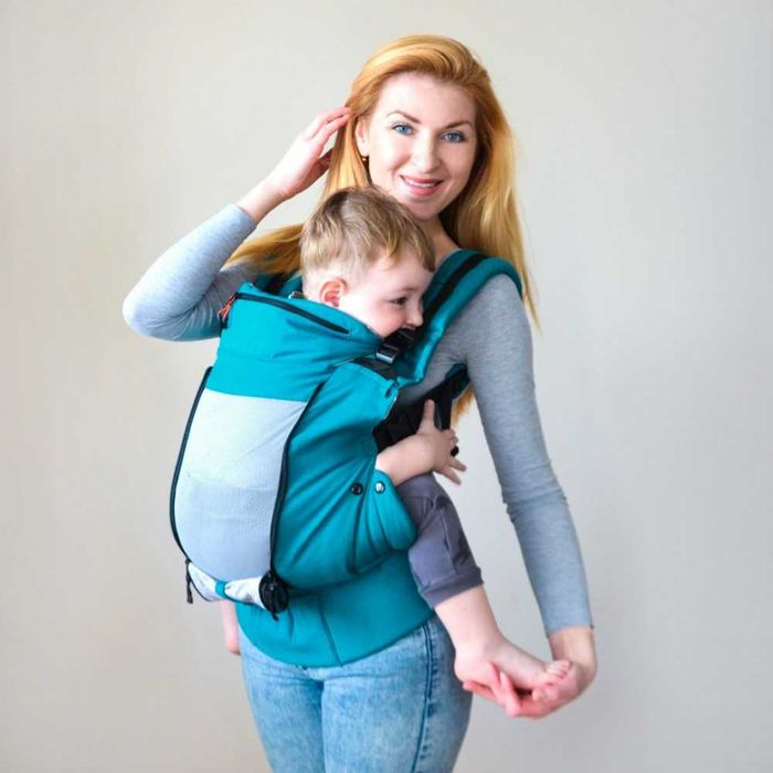 от 6+ месеца | Ергономична раница с мрежа Nashsling Next Air -  Rox