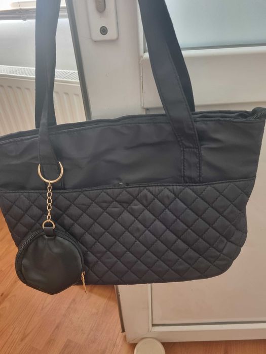 Geanta de umar matlasata,eleganta narca Weidola cu pormoneu