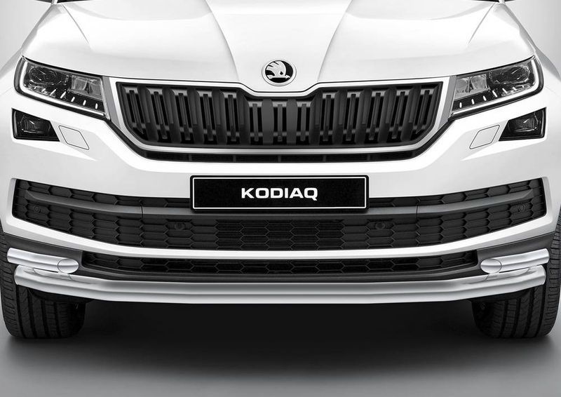 Защита переднего и заднего бампера, для Skoda Kodiaq