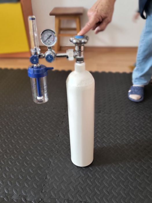 Кислородна бутилка с вентил 3 л