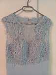 Rochie ocazie noua baby blue Bonprix 42 lunga