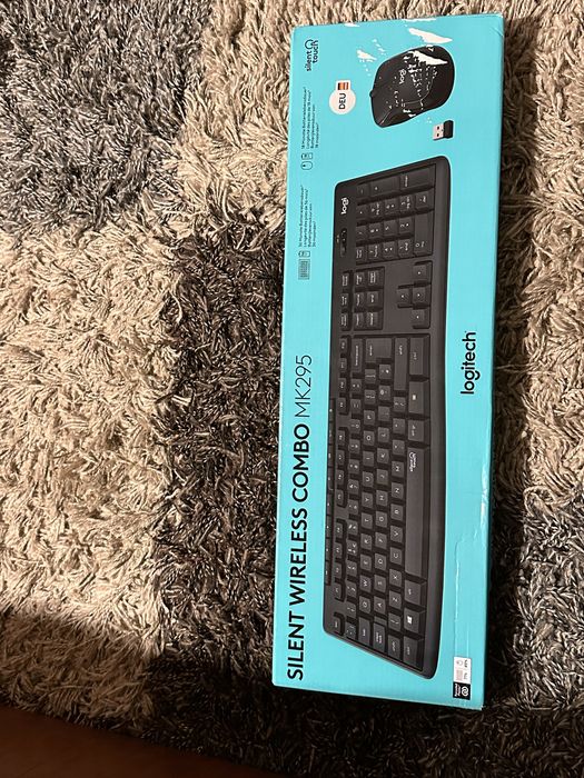 Tastatura + Mouse wireless Logitech