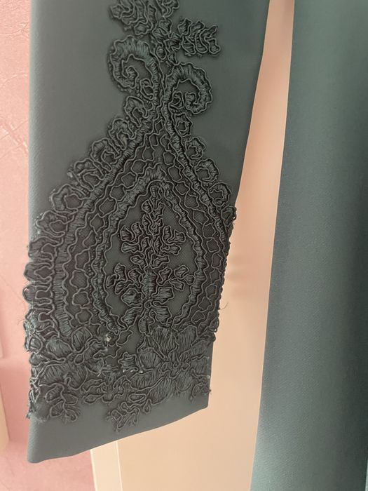 Дамска официална рокля-зелена