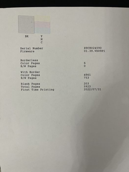 Продам цветной принтер Epson L3151 wifi