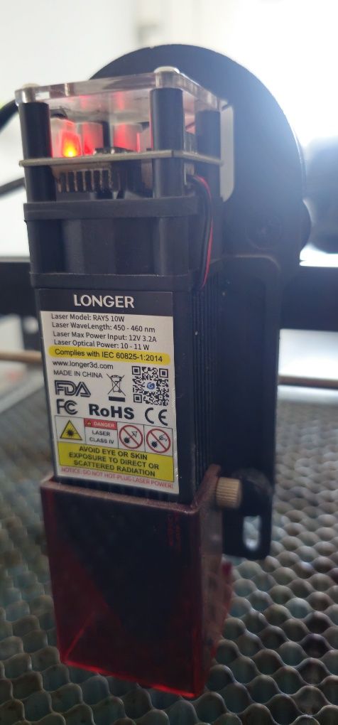 Vand Laser Longer Ray 5 -10W +suport laser Sculpfun