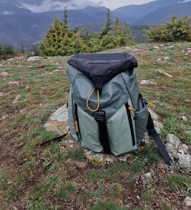 Зелена мъжка раница Piquardo