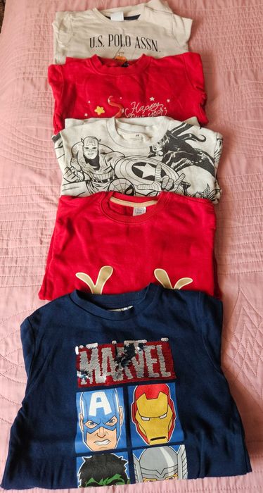 Блузи за момче, 110-116 см