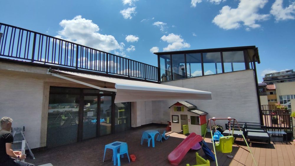 Copertine/Marchize retractabile. Casetate, Simple, Verticale, Zip