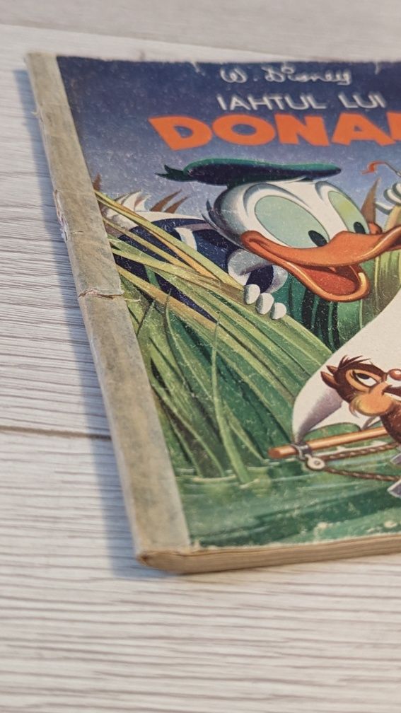 Iahtul lui Donald - carte Disney perioada comunistă raritate