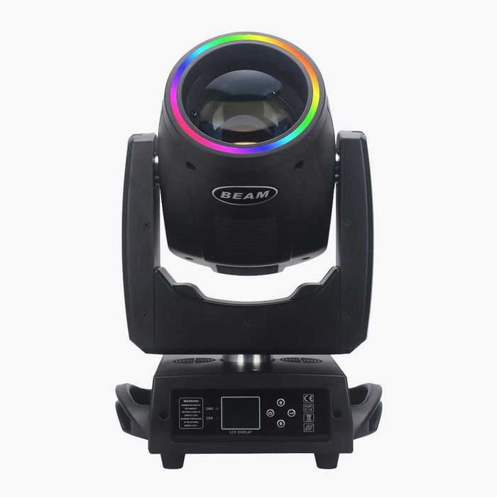 Moving head Beam 7R 230W 2025 led ring prisma efect lumini DJ formatie