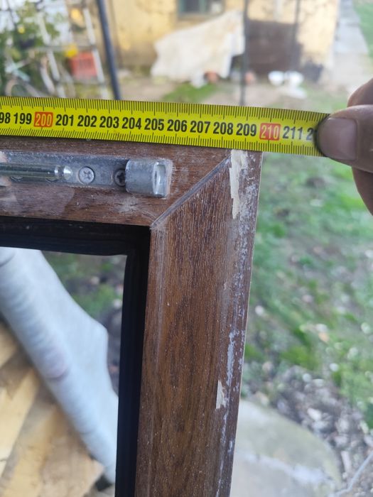 Ușa termopan stejar auriu