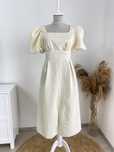 Rochie elegantă crem