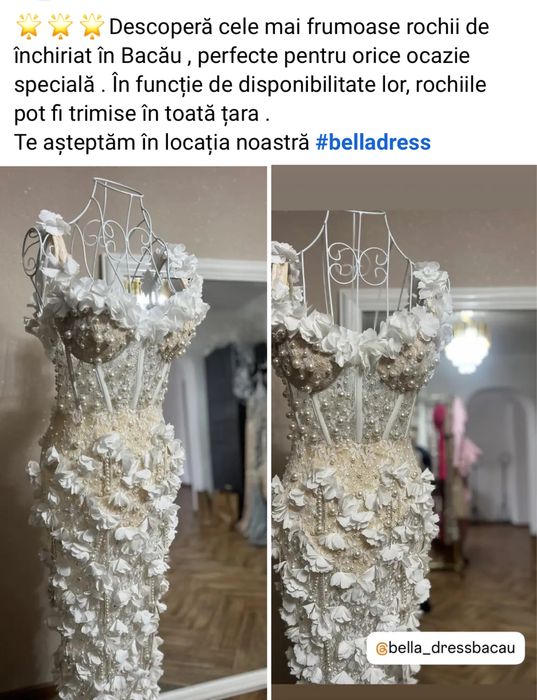 Rochii de inchiriat Nadare,Norina,Marquise