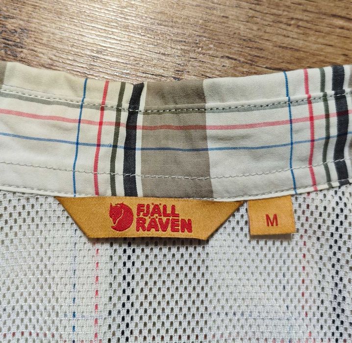 FJALLRAVEN Оригинална мъжка риза с къс ръкав размер М