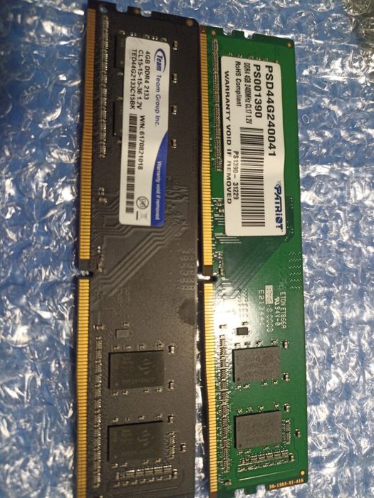 Продам 2 оперативной памяти