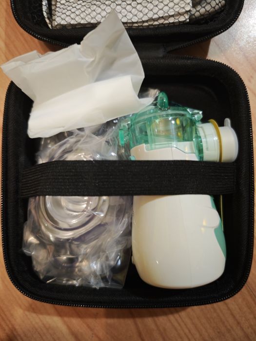 Портативен меш инхалатор GIDEB – 40 лв (чисто нов)