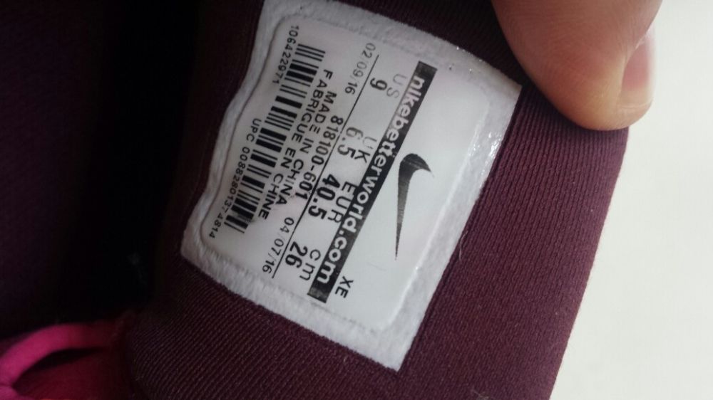 Nike Air Zoom Vomero 11 Womеn Cherry Size 40.5/26sm НОВО!