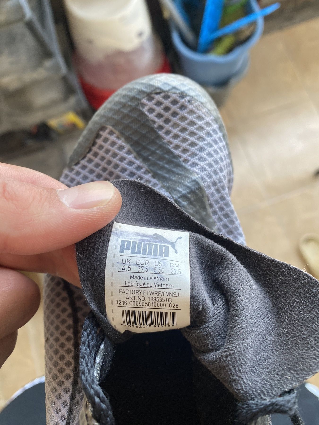 Шпайкове Puma, номер 37 1/2, 23,5 см.