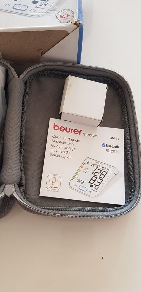 Апарат за измерване на кръвно налягане Beurer BM77, Bluetooth,