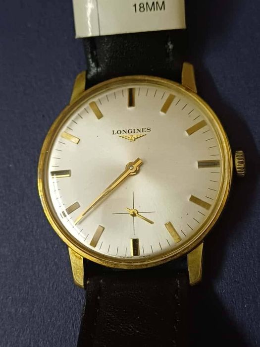 Longines mecanic cal 490
Placat aur 20 microni