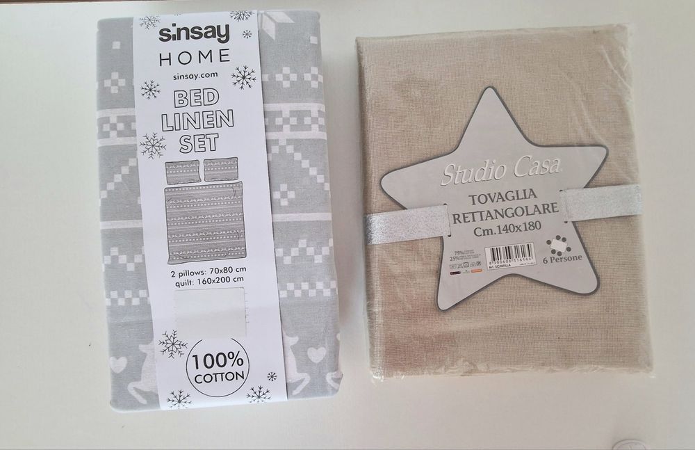 Fata de masa si lenjerie de pat