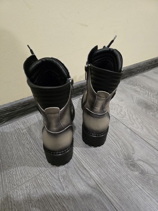 Естествена кожени боти 36 размер