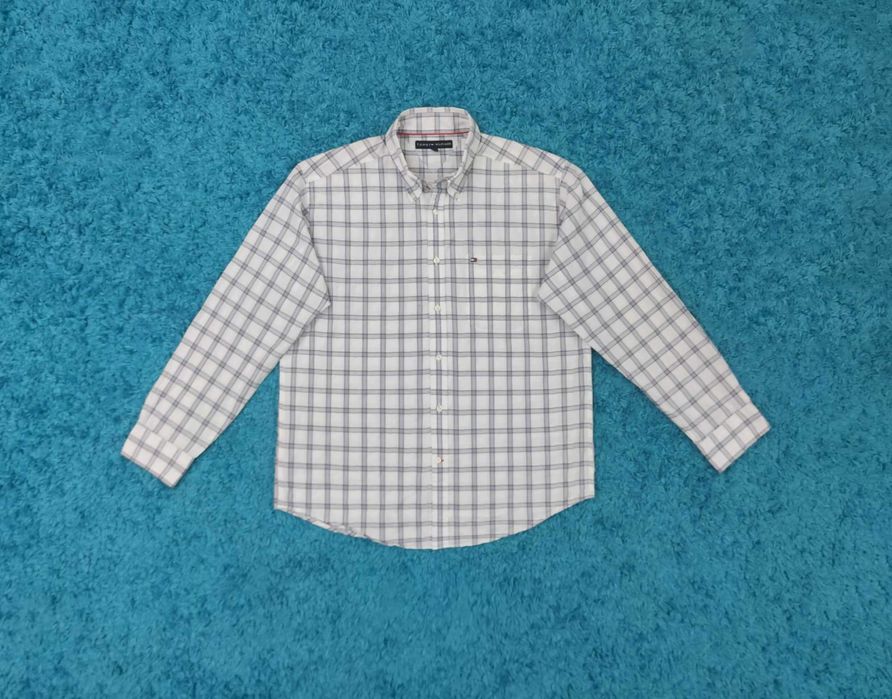 Camasa Tommy Hilfiger Oxford White/Blue