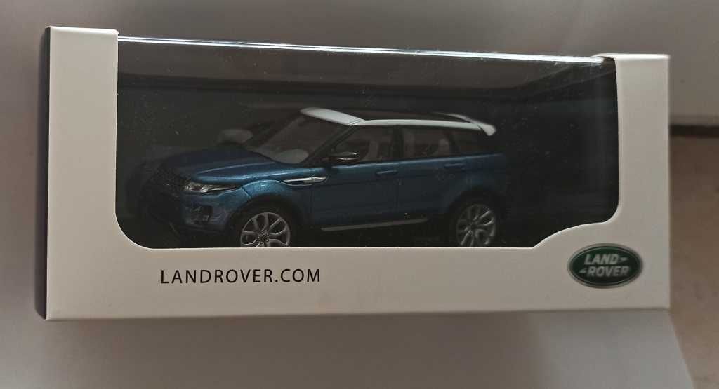 Macheta Land Rover Range Evoque 4 usi bleu - IXO 1/43