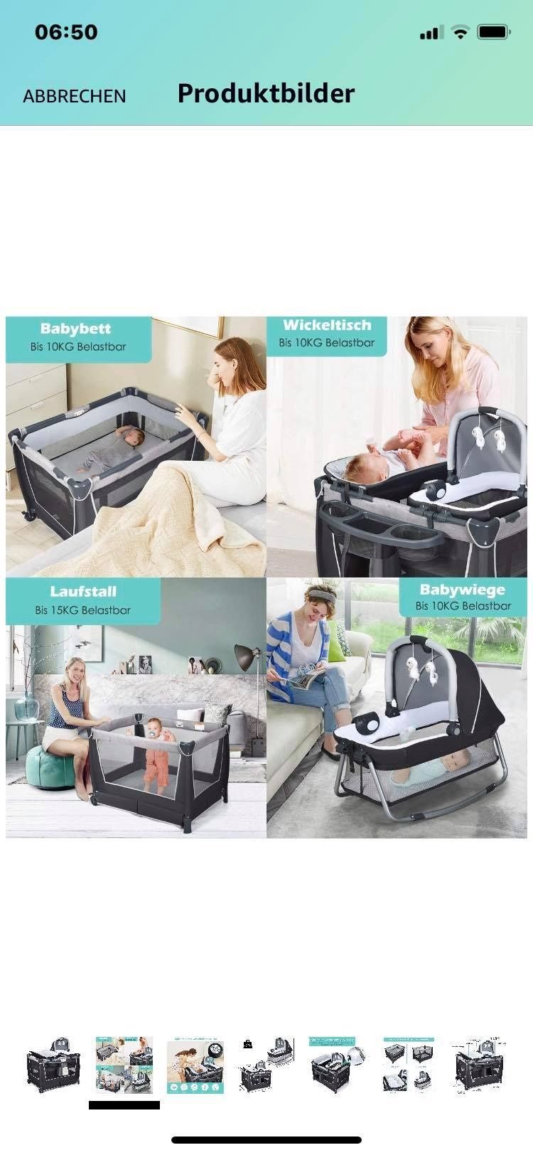 Pătuț BabyJoy 4in1